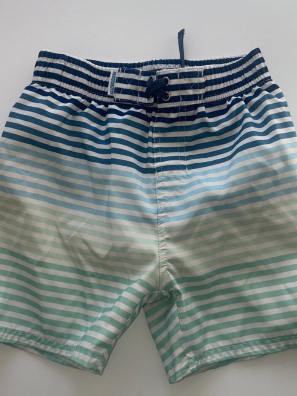 Boys' RuggedButts Striped Swim Trunks size 5 Preppy Traditional Lined